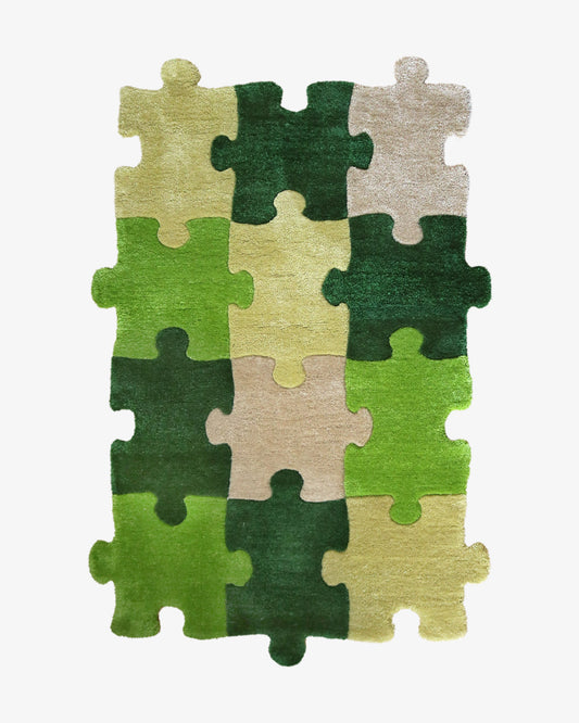 Tappeto Green Puzzle